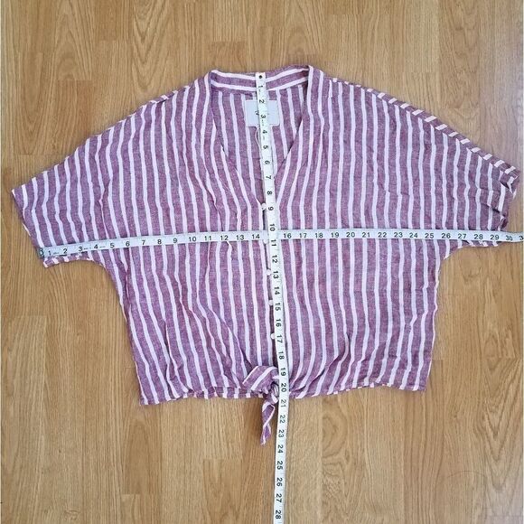 NEW Rails Thea Tie Front Button Up Top sz S - Picture 6 of 8